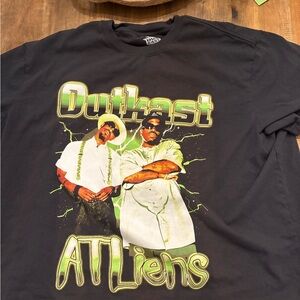 OutKast retro ATLiens T-Shirt - Black (Never worn)